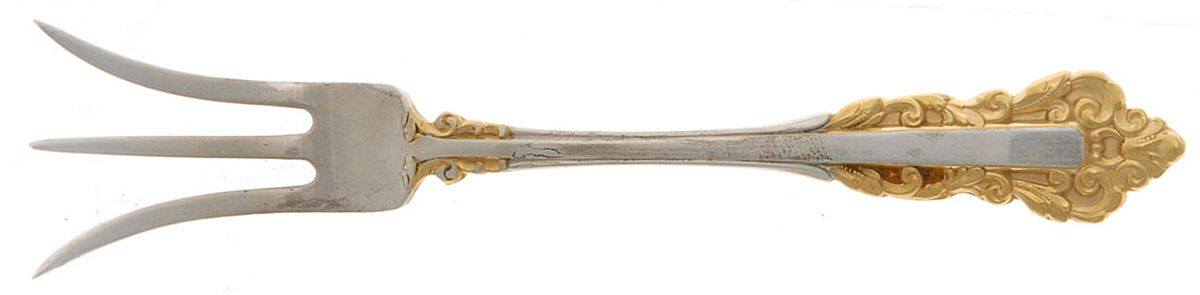 Golden Medici (Sterling, 1971) Lemon Fork by Gorham Silver-1