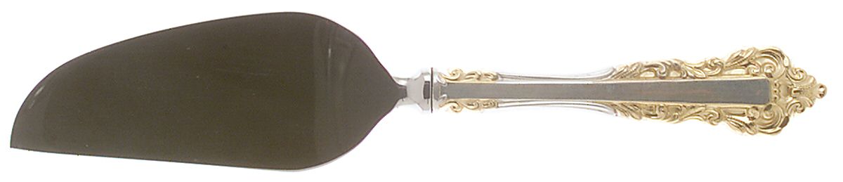 Golden Medici (Sterling, 1971) Cheese Knife with Stainless Blade by Gorham Silver-1