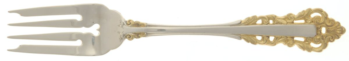 Golden Medici (Sterling, 1971) Individual Salad Fork by Gorham Silver-1
