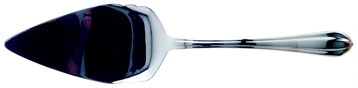 Golden Melon Bud (Stainless-Gold) All Stainless Pie Server by Gorham Silver-1