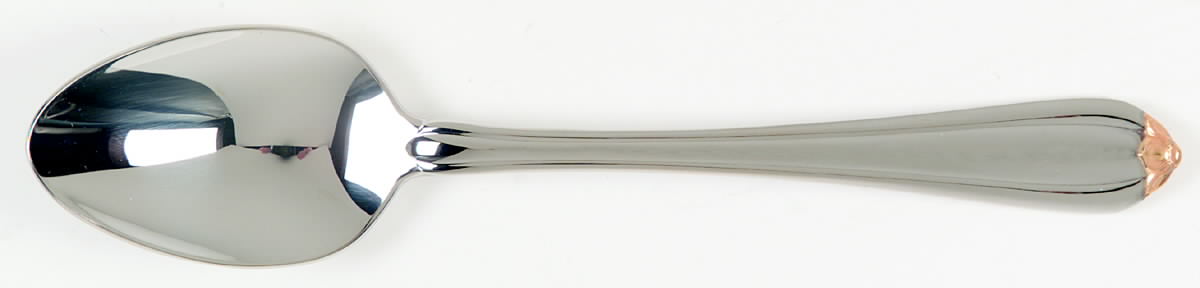 Golden Melon Bud (Stainless-Gold) Teaspoon by Gorham Silver-1