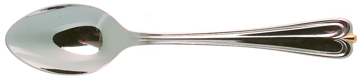 Golden Overture (Stainless, Gold Accent) Teaspoon by Gorham Silver-1