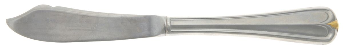 Golden Overture (Stainless, Gold Accent) Hollow Handle Master Butter Knife by Gorham Silver-1