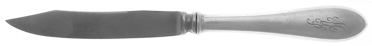 Gorham-Plain (Sterling, 1933) Individual Fruit Knife with Stainless Blade by Gorham Silver-1