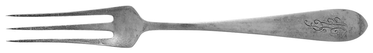 Gorham-Plain (Sterling, 1933) Individual Solid Fruit Fork by Gorham Silver-1