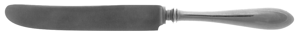 Gorham-Plain (Sterling, 1933) Old French Hollow Knife with Bolster by Gorham Silver-1