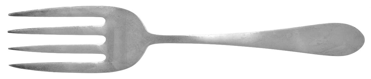 Gorham-Plain (Sterling, 1933) Solid Serving Fork by Gorham Silver-1
