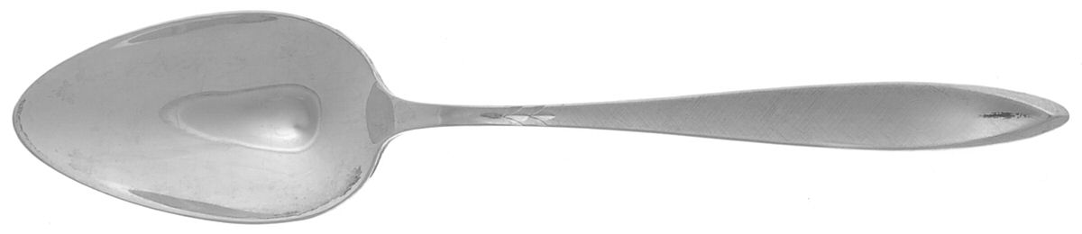 Gossamer (Sterling, 1965, No Monograms) Dessert/Oval Soup Spoon by Gorham Silver-1
