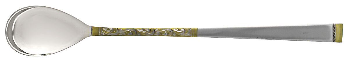 Golden Scroll (Sterling, 1977) Iced Tea Spoon by Gorham Silver-1