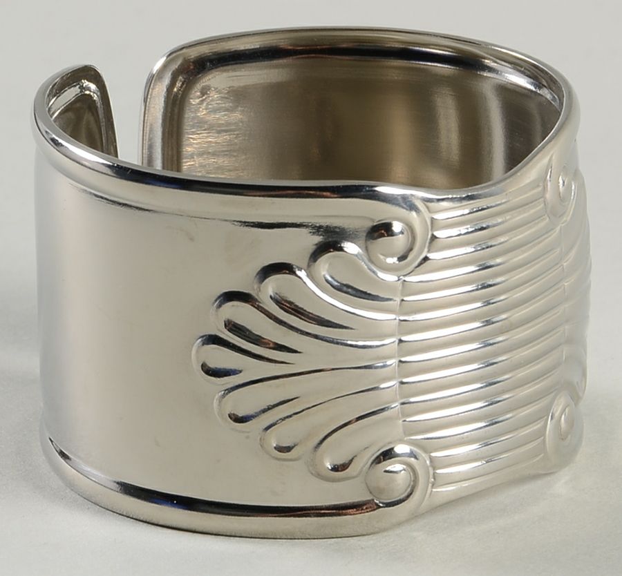 Gorham Shell (Stainless) Napkin Ring by Gorham Silver-1