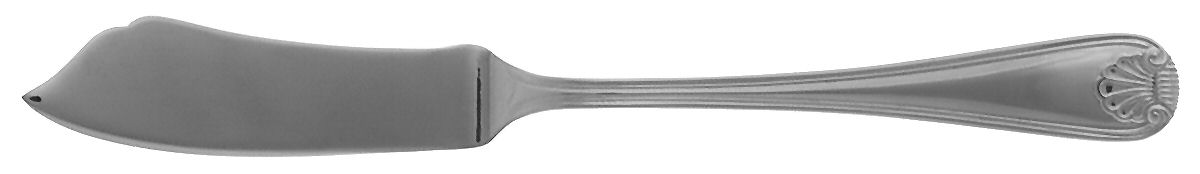 Gorham Shell (Stainless) Flat Handle Master Butter Knife by Gorham Silver-1