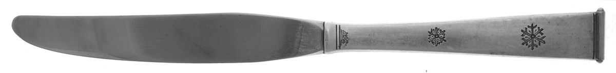 Golden Snowflake (Sterling, 1952) Modern Hollow Knife by Gorham Silver-1