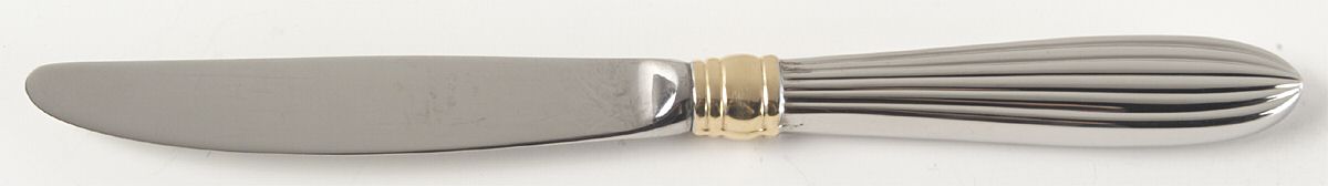 Golden Squire (Stainless, Gold Accent) Modern Hollow Knife by Gorham Silver-1