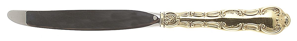 Golden Strasbourg (Sterling, Gold Vermeil) Modern Hollow Knife by Gorham Silver-1