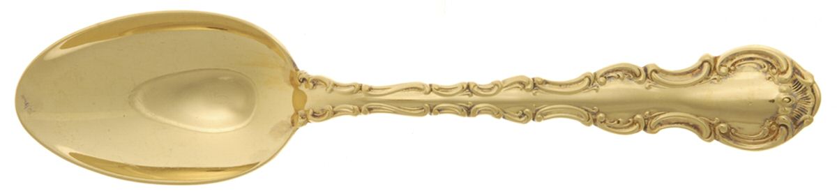 Golden Strasbourg (Sterling, Gold Vermeil) Teaspoon by Gorham Silver-1