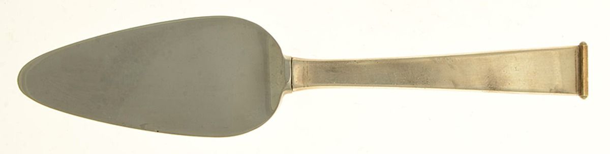 Gold Tip (Sterling, 1952) Cheese Server with Stainless Blade by Gorham Silver-1