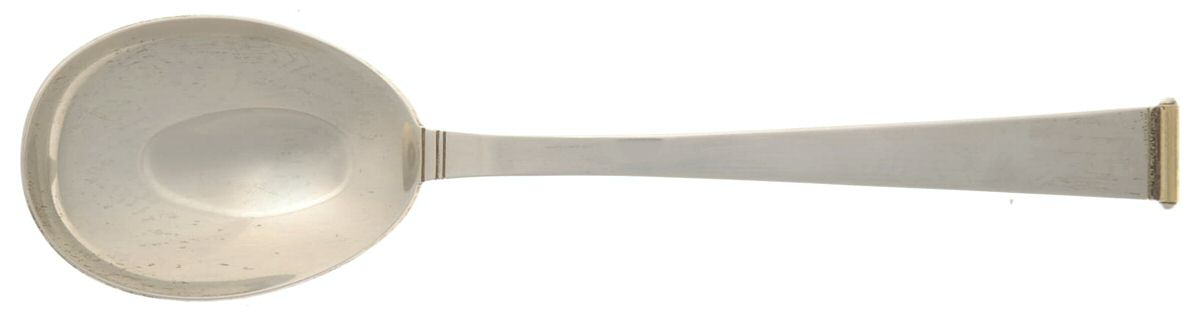 Gold Tip (Sterling, 1952) Sugar Spoon by Gorham Silver-1