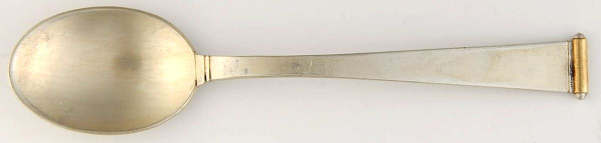 Gold Tip (Sterling, 1952) Demitasse Spoon by Gorham Silver-1
