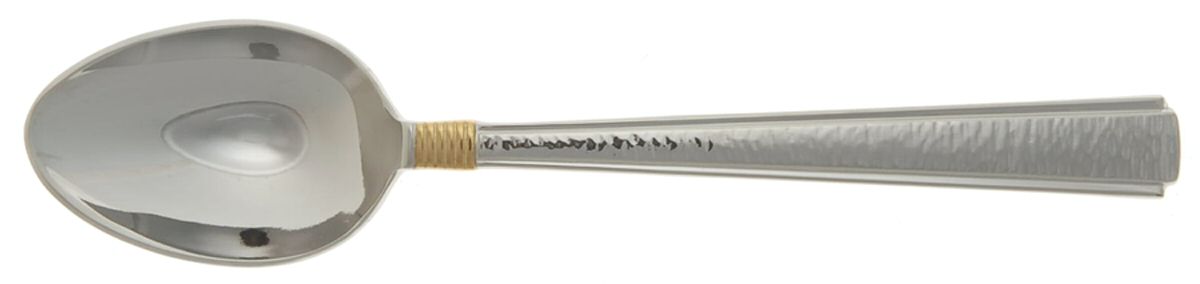 Golden Vista (Stainless, Gold Accent) Teaspoon by Gorham Silver-1