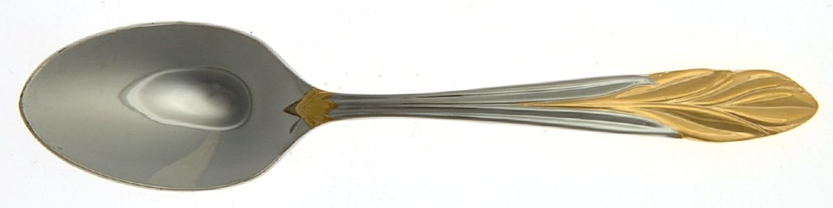 Golden Willow (Stainless) Teaspoon by Gorham Silver-1