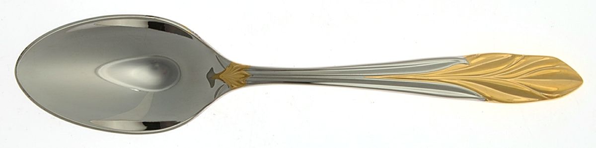 Golden Willow (Stainless) Place/Oval Soup Spoon by Gorham Silver-1
