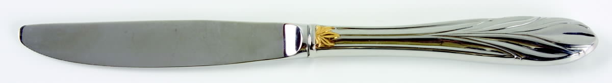 Golden Willow II (Stainless) Modern Hollow Knife by Gorham Silver-1