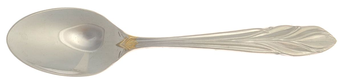Golden Willow II (Stainless) Teaspoon by Gorham Silver-1