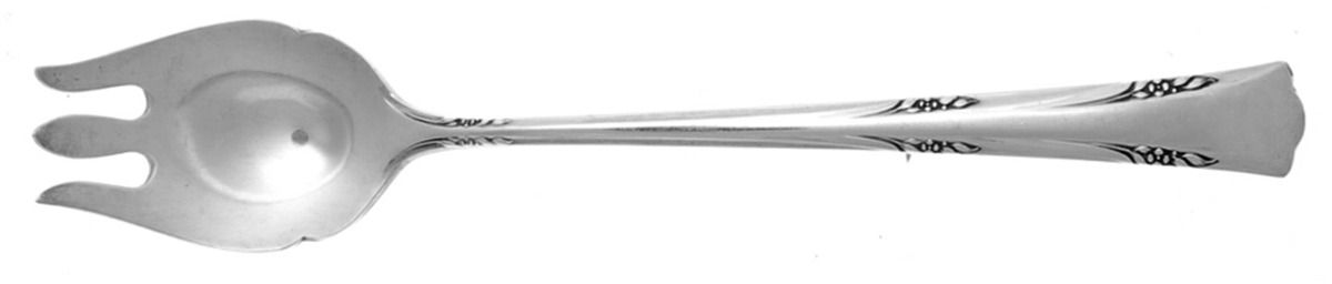 Greenbrier (Sterling, 1938, No Monos) Ice Cream Fork by Gorham Silver-1