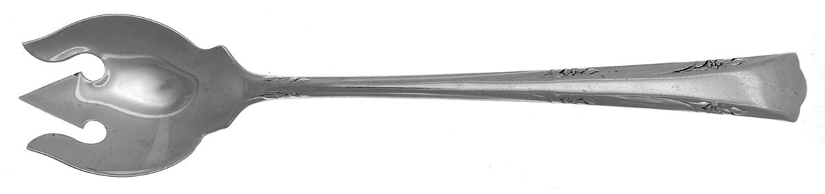 Greenbrier (Sterling, 1938, No Monos) Ice Cream Fork by Gorham Silver-1