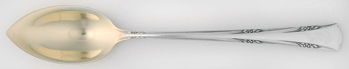 Greenbrier (Sterling, 1938, No Monos) Fruit/Orange Spoon by Gorham Silver-1