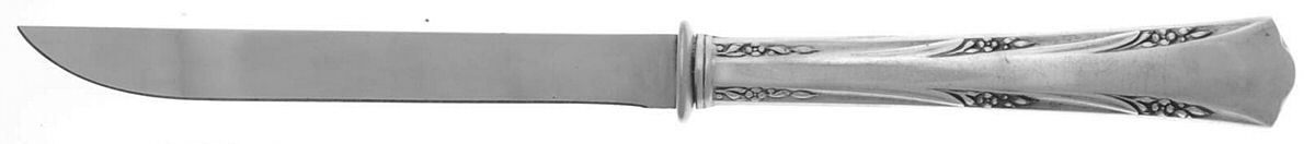 Greenbrier (Sterling, 1938, No Monos) Individual Steak Knife Hollow Handle by Gorham Silver-1