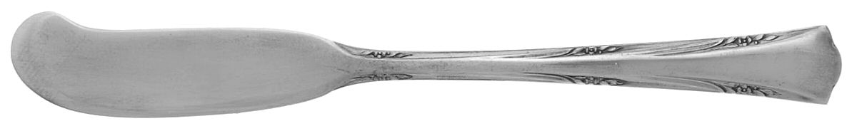 Greenbrier (Sterling, 1938, No Monos) Flat Handle Butter Spreader by Gorham Silver-1
