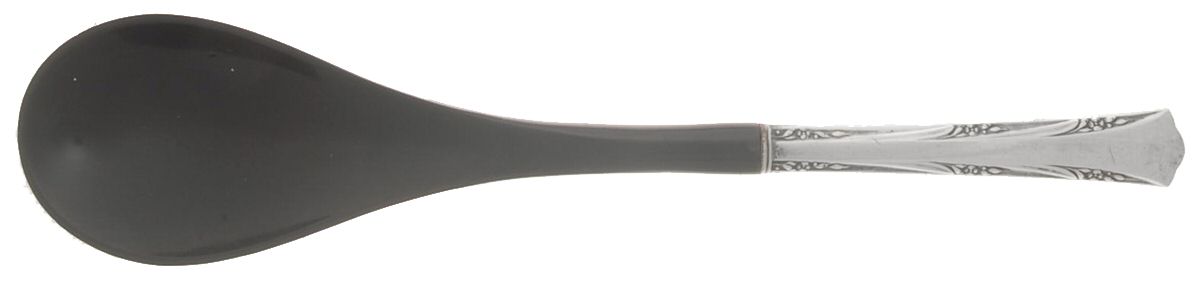 Greenbrier (Sterling, 1938, No Monos) Salad Serving Spoon with Plastic Bowl by Gorham Silver-1