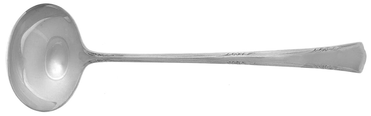 Greenbrier (Sterling, 1938, No Monos) Ladle-Cream/Solid Piece-Small by Gorham Silver-1