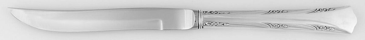 Greenbrier (Sterling, 1938, No Monos) Individual Steak Knife w/Bevel Blade by Gorham Silver-1