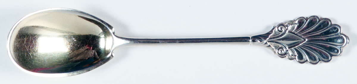 Grecian (Sterling, 1861) Ice Cream Spoon Individual by Gorham Silver-1