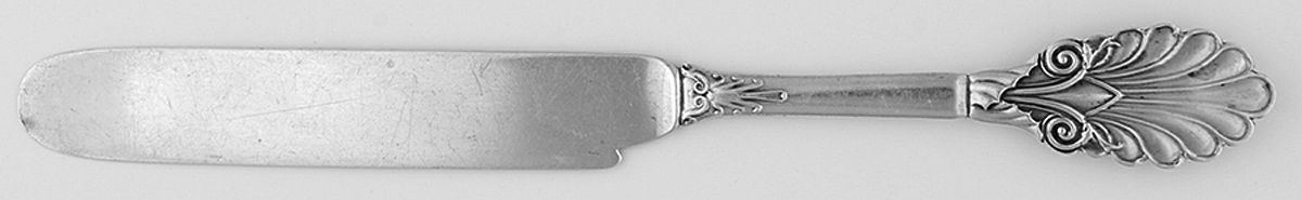 Grecian (Sterling, 1861) Coin Silver Dessert/Tea Knife Solid by Gorham Silver-1