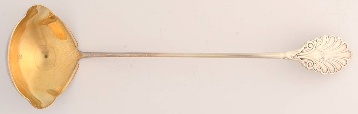 Grecian (Sterling, 1861) Bouillon Ladle by Gorham Silver-1
