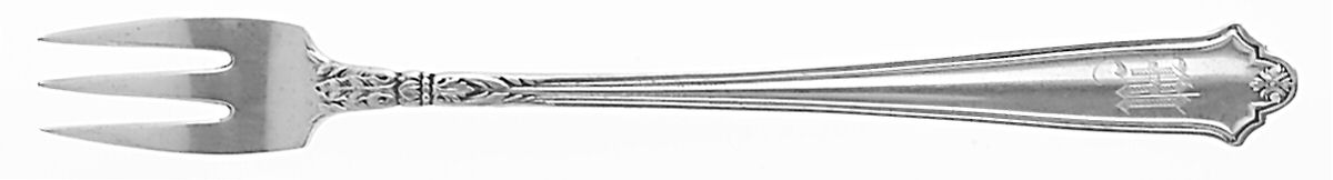 Griswold (Sterling, 1922) Monogram Cocktail/Seafood Fork by Gorham Silver-1
