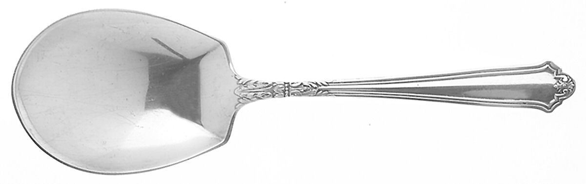 Griswold (Sterling, 1922) Solid Salad Serving Spoon by Gorham Silver-1