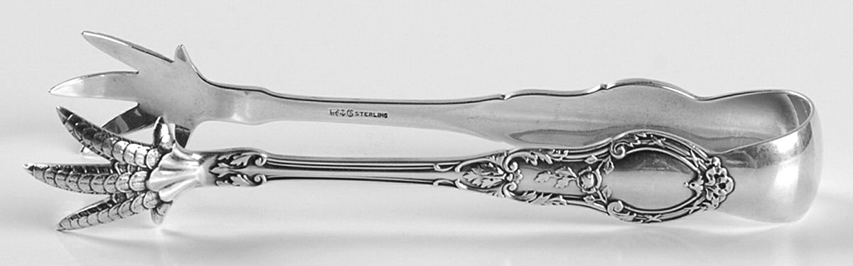 GS9 (Sterling) Small Sugar Tongs by Gorham Silver-1