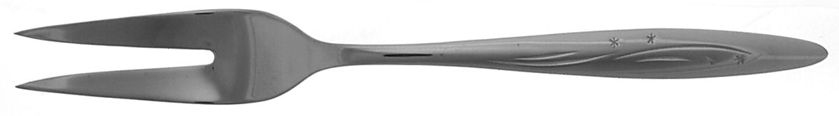 Guiding Star (Stainless) Medium Solid Cold Meat Serving Fork by Gorham Silver-1