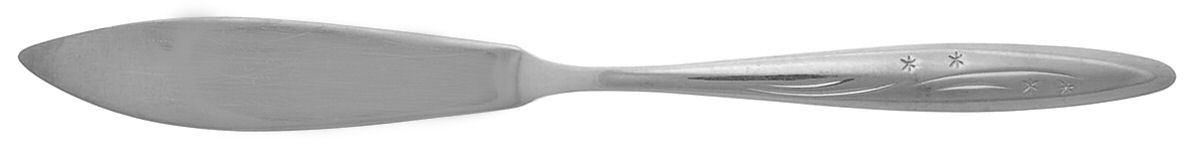 Guiding Star (Stainless) Flat Handle Master Butter Knife by Gorham Silver-1