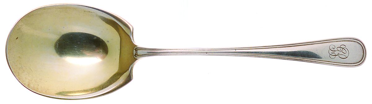 Hamilton (Sterling, 1909) Large Jelly Spoon by Gorham Silver-1