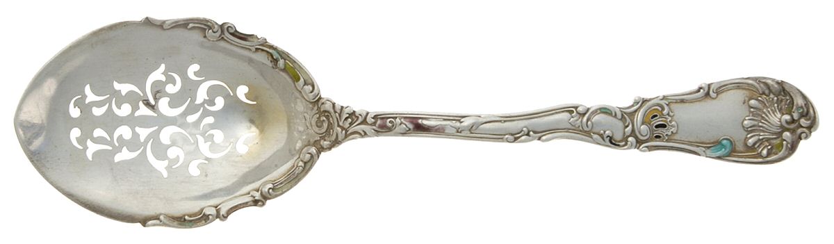 Hanover (Sterling, 1895) Ice Serving Spoon Large by Gorham Silver-1