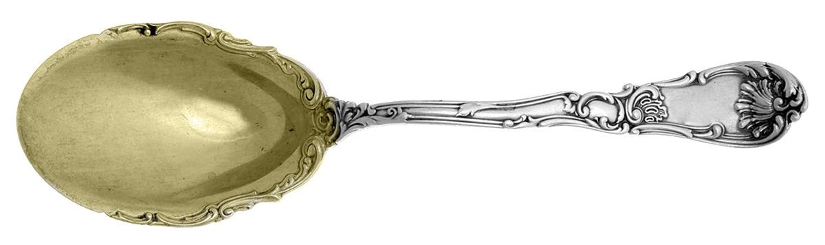 Hanover (Sterling, 1895) Large Jelly Spoon by Gorham Silver-1