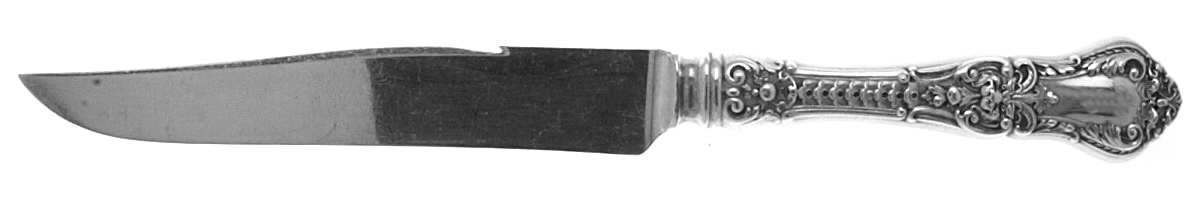 Henry II (Sterling, 1900) Individual Fish Knife with Silverplate Blade by Gorham Silver-1