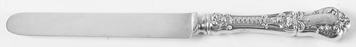 Henry II (Sterling, 1900) Blunt Hollow Knife with Bolster by Gorham Silver-1