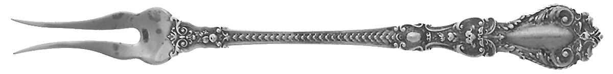 Henry II (Sterling, 1900) Two-Tine Butter Pick by Gorham Silver-1