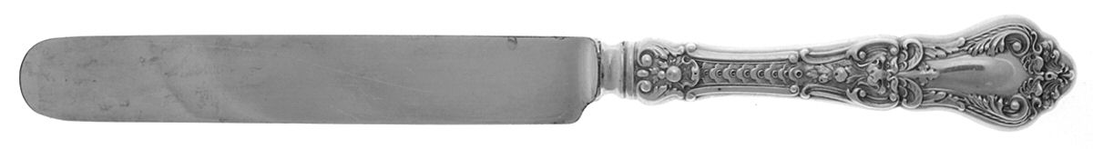 Henry II (Sterling, 1900) Blunt Hollow Handle Knife W/Bolster by Gorham Silver-1